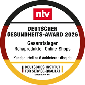 Siegel Deutscher Gesundheits-Award 2026, Gesamtsieger Rehaprodukte Online-Shops