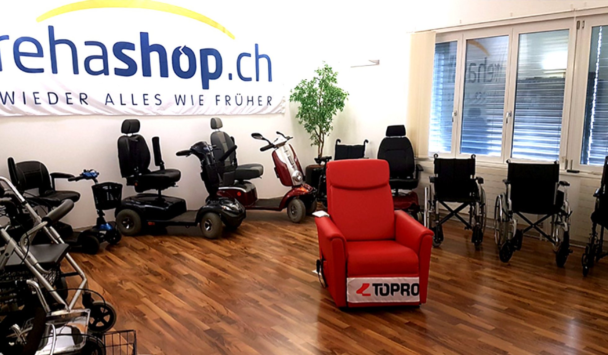 Showroom Bettlach, Innenansicht