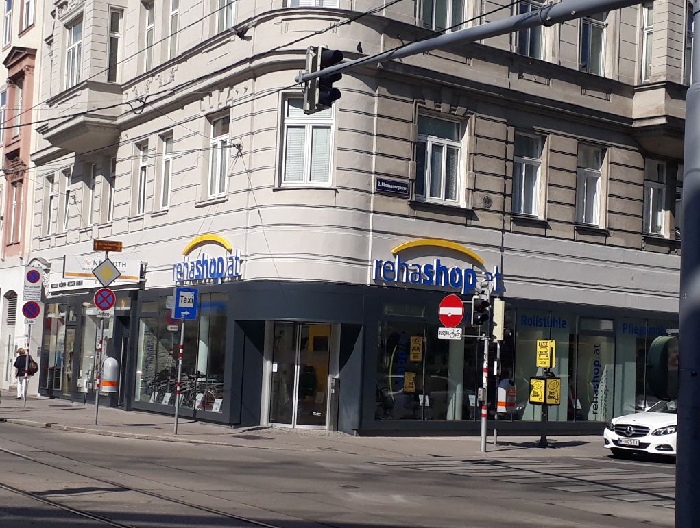 Showroom Wien, Außenansicht